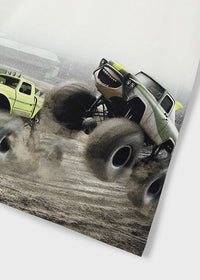 T-Shirt Maxi Stampa Monster Truck