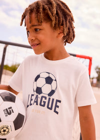 T-Shirt Con Grafica League Football