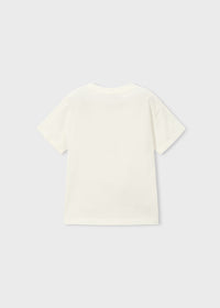 T-Shirt Verde Salvia Stampa Scimmia