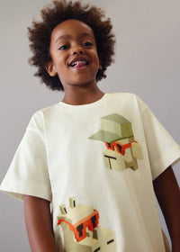 T-Shirt Pixel Art Panna
