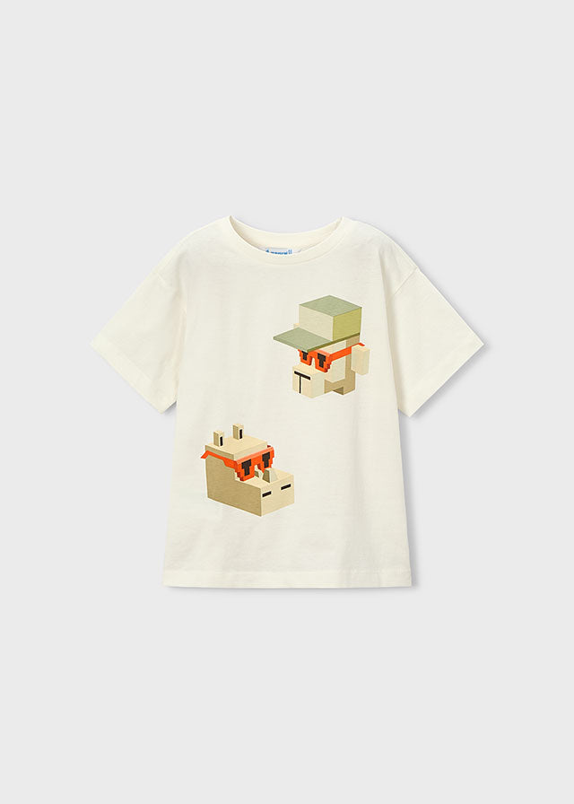 T-Shirt Pixel Art Panna