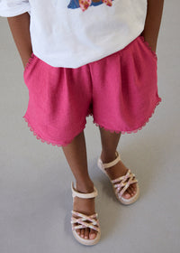 Bermuda Mayoral Bambina Color Lampone