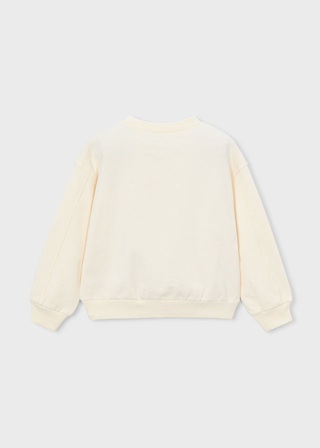 Felpa Planet Flowers Off White