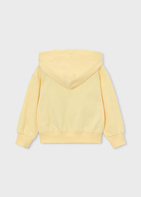 Felpa Con Cappuccio Giallo Sorbetto