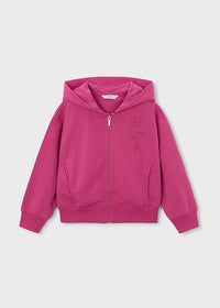 Felpa Con Cappuccio Rosa