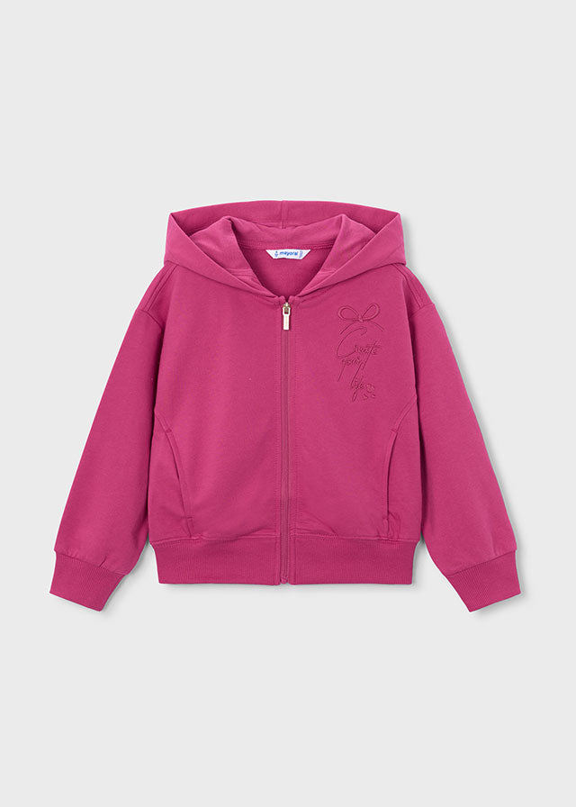 Felpa Con Cappuccio Rosa