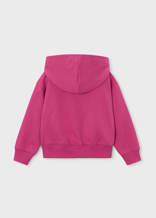 Felpa Con Cappuccio Rosa