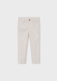 Pantalone Elegante Chino Slim Fit Beige