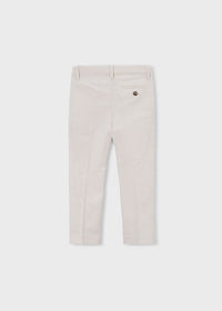 Pantalone Elegante Chino Slim Fit Beige