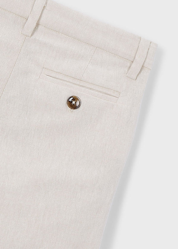 Pantalone Elegante Chino Slim Fit Beige