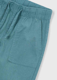 Pantaloni Jogger Ragazzo Color Petrolio