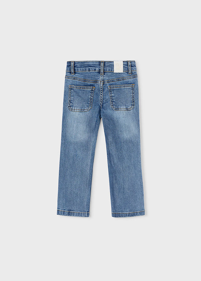 Jeans Regular Fit In Denim Chiaro