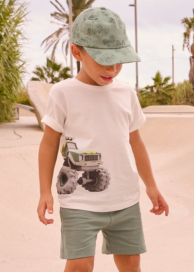 Completo Mayoral T-Shirt E Bermuda Verde