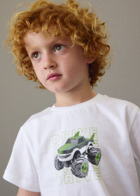 Completo T-Shirt E Bermuda Monster Truck