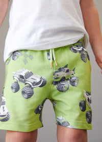 Completo T-Shirt E Bermuda Monster Truck