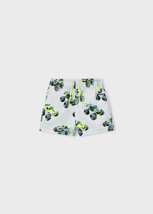 Costume Boxer Mare Stampa Monster Truck