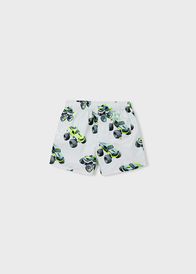 Costume Boxer Mare Stampa Monster Truck