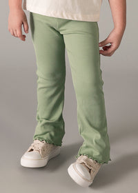 Leggings Zampa Costina Verde Salvia