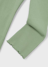 Leggings Zampa Costina Verde Salvia