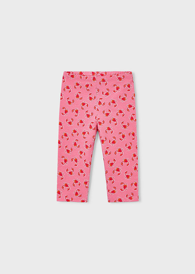 Pantaloni Leggings Stretch Micro Stampa