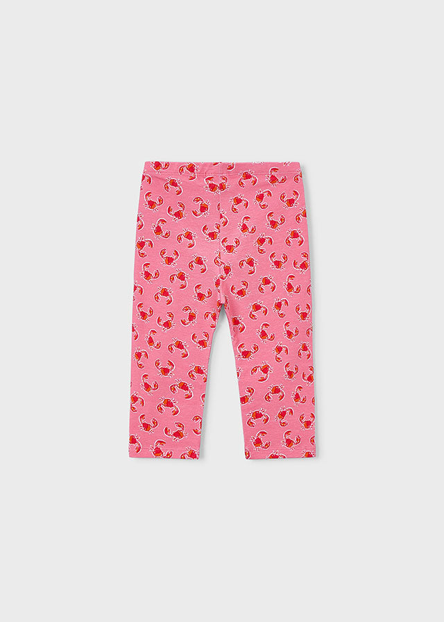 Pantaloni Leggings Stretch Micro Stampa