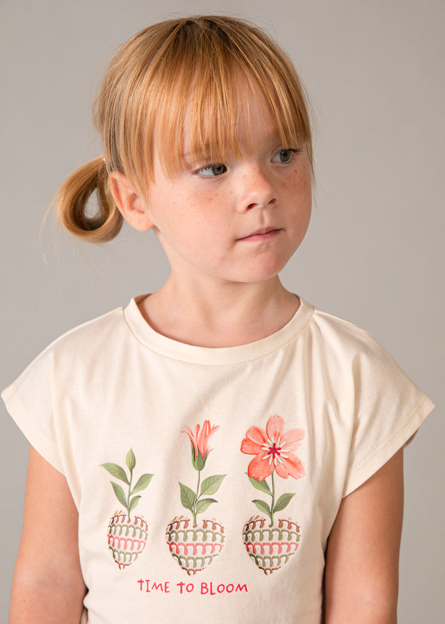 Set 2 Pezzi T-Shirt Rosa E Pantalone A Zampa