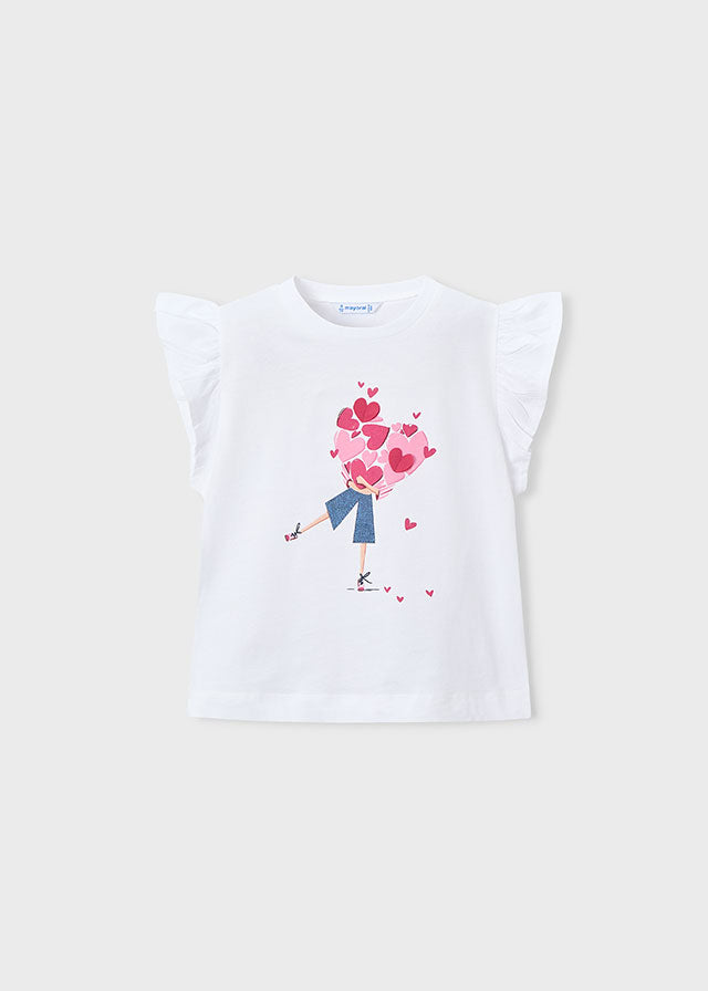 Set 3 Pezzi T-Shirt E Doppia Variante Leggings Rosa