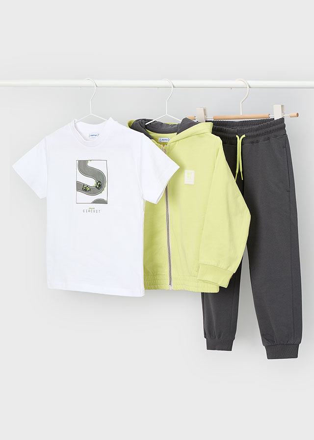 Tuta 3 Pezzi Con Maglietta Cedro