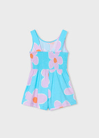 Jumpsuit Estiva Flower Power Azzurra