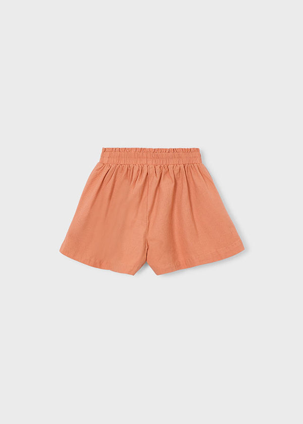 Shorts Bambina Color Salmone