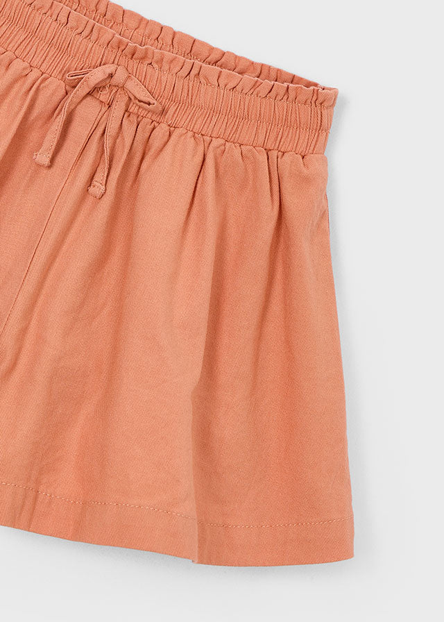 Shorts Bambina Color Salmone