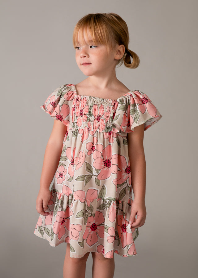 Vestito Elegante Con Stampa Floreale