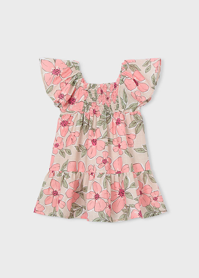 Vestito Elegante Con Stampa Floreale