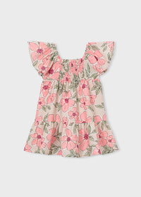 Vestito Elegante Con Stampa Floreale