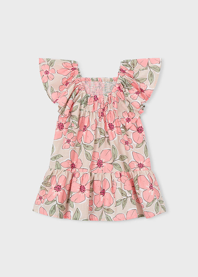 Vestito Elegante Con Stampa Floreale