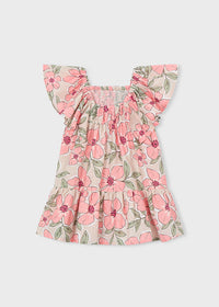 Vestito Elegante Con Stampa Floreale