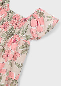 Vestito Elegante Con Stampa Floreale