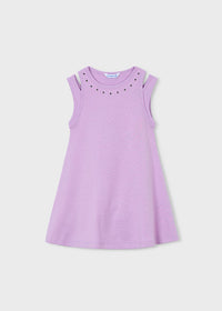 Vestito Smanicato Con Dettagli Cut Out