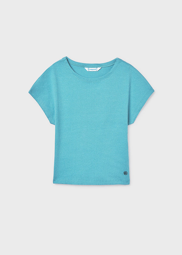 Maglietta Manica Corta Costine Giada