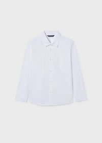 Camicia Manica Lunga Bianco