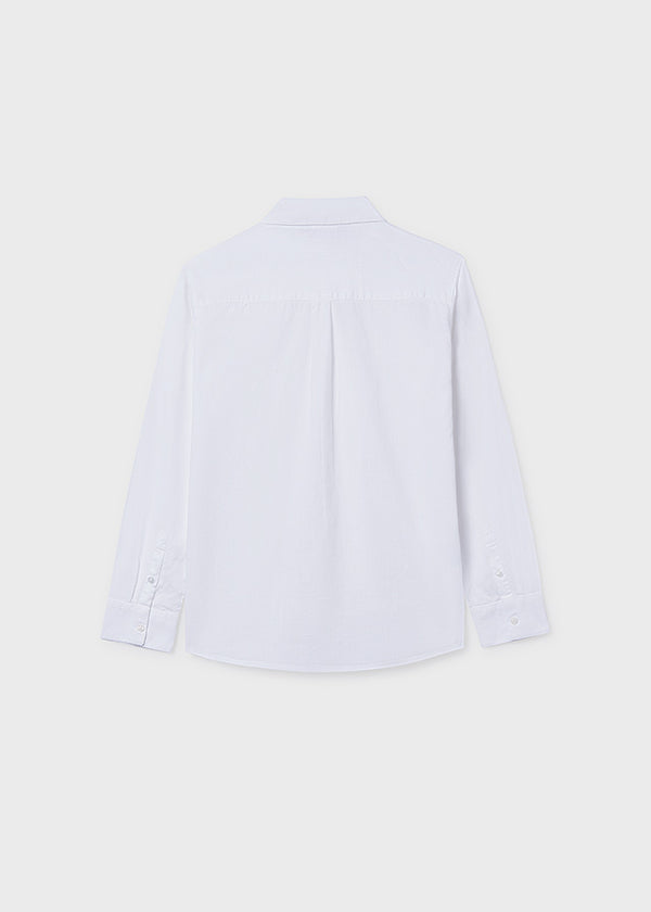 Camicia Manica Lunga Bianco