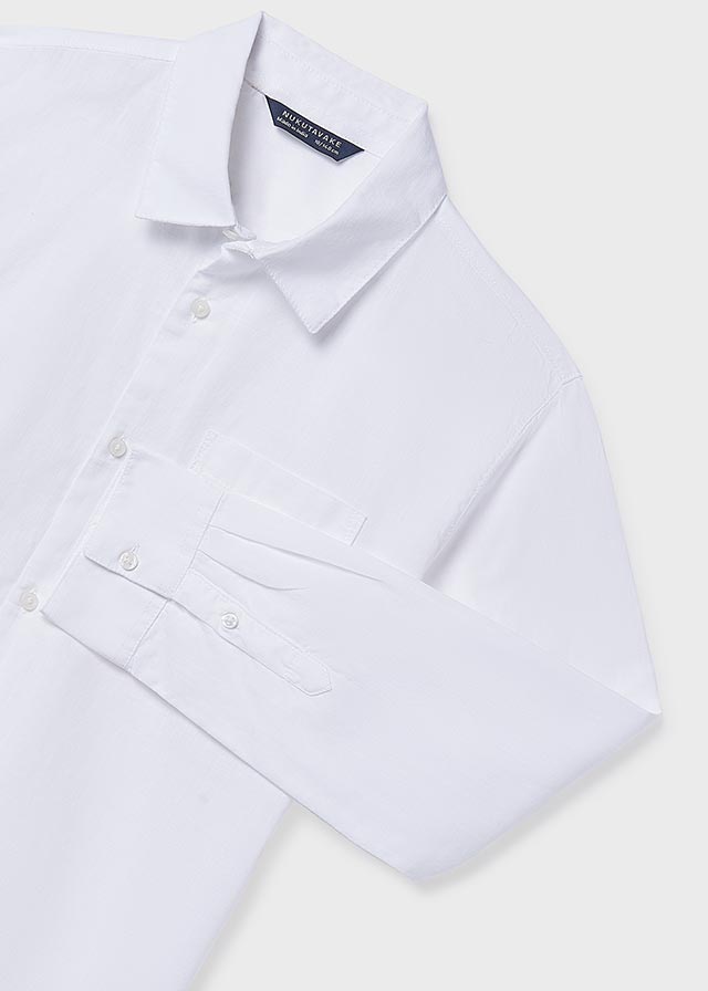 Camicia Manica Lunga Bianco
