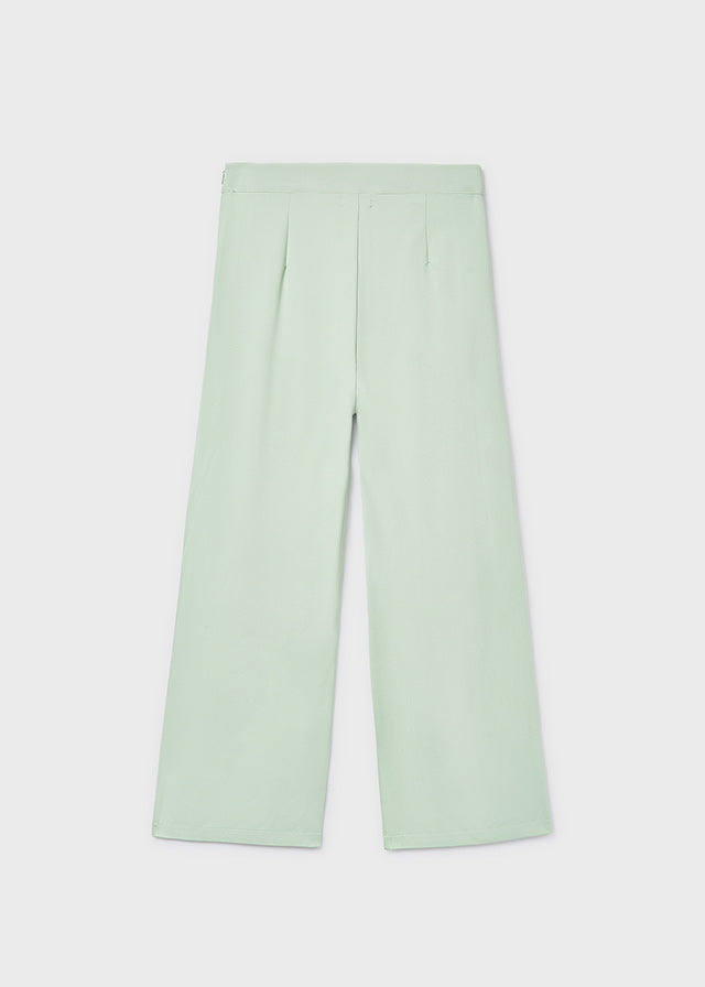 Pantalone Lungo Crepe Salvia