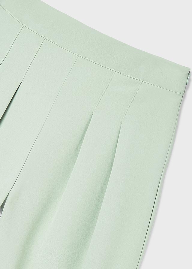Pantalone Lungo Crepe Salvia
