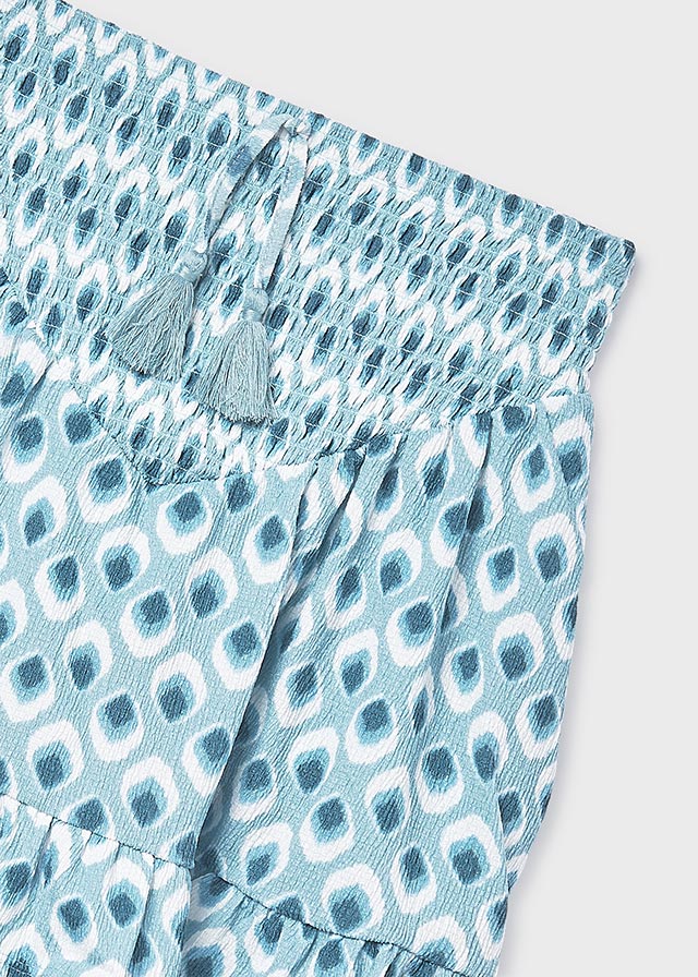 Gonna Stampata Verde