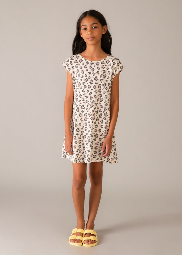 Vestito Stampato Bianco