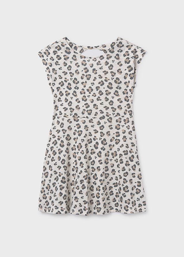 Vestito Stampato Bianco