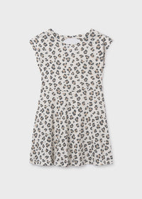 Vestito Stampato Bianco