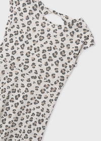 Vestito Stampato Bianco