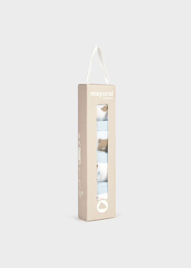 Set 4 Calzini Azzurro